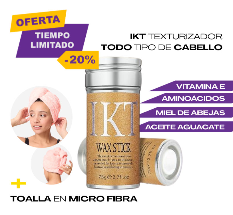 IKT TEXTURIZADOR + TOALLA MICROFIBRA