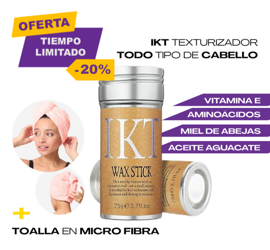 IKT TEXTURIZADOR + TOALLA MICROFIBRA